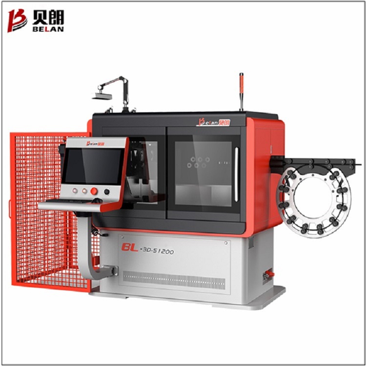 貝朗自動化數(shù)控鐵線折彎機運轉簡單流程是
