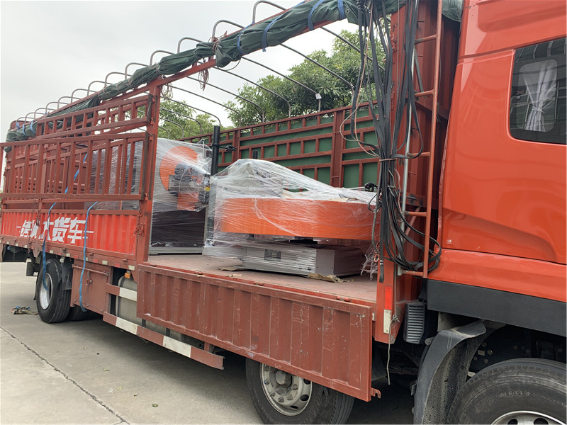 貝朗機器發機現場